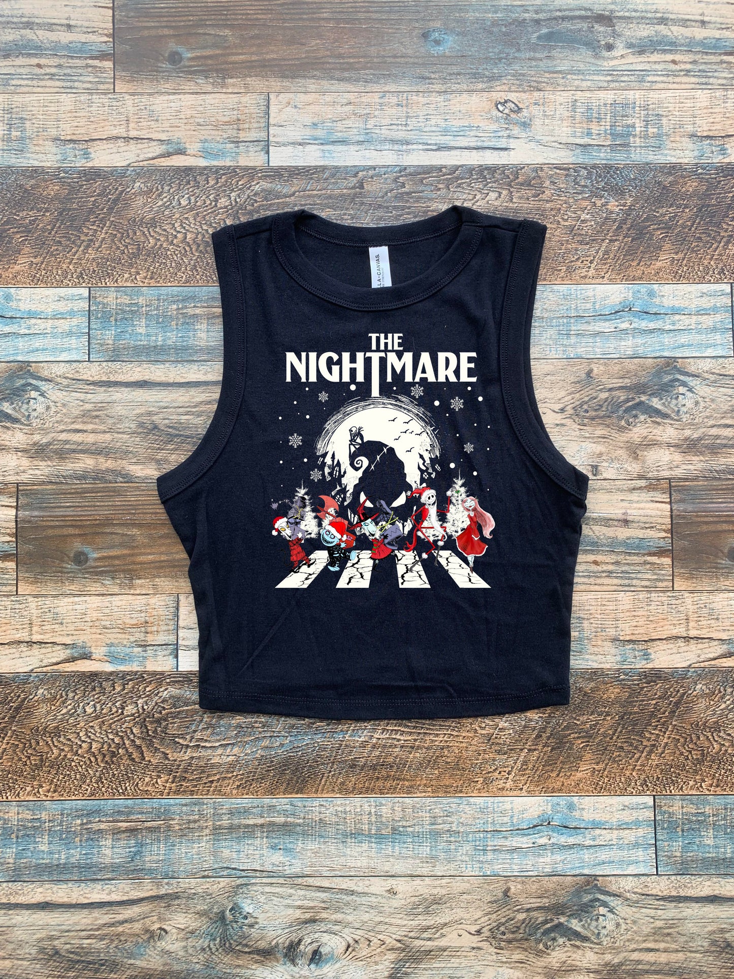 The Nightmare Christmas Crop and sweatpants